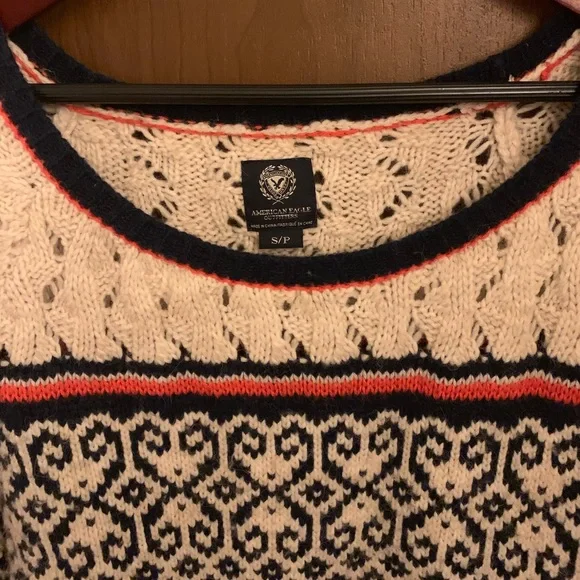 Y2K AEO Retro Fair Isle Sweater - Picture 4 of 6